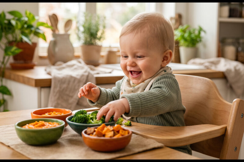 Easy & Healthy Baby Food Ideas for Solid Starts (6 to 24 Months) Easy and Healthy Baby Meals bundle with 3 digital recipe ebooks for babies from 6 to 24 months