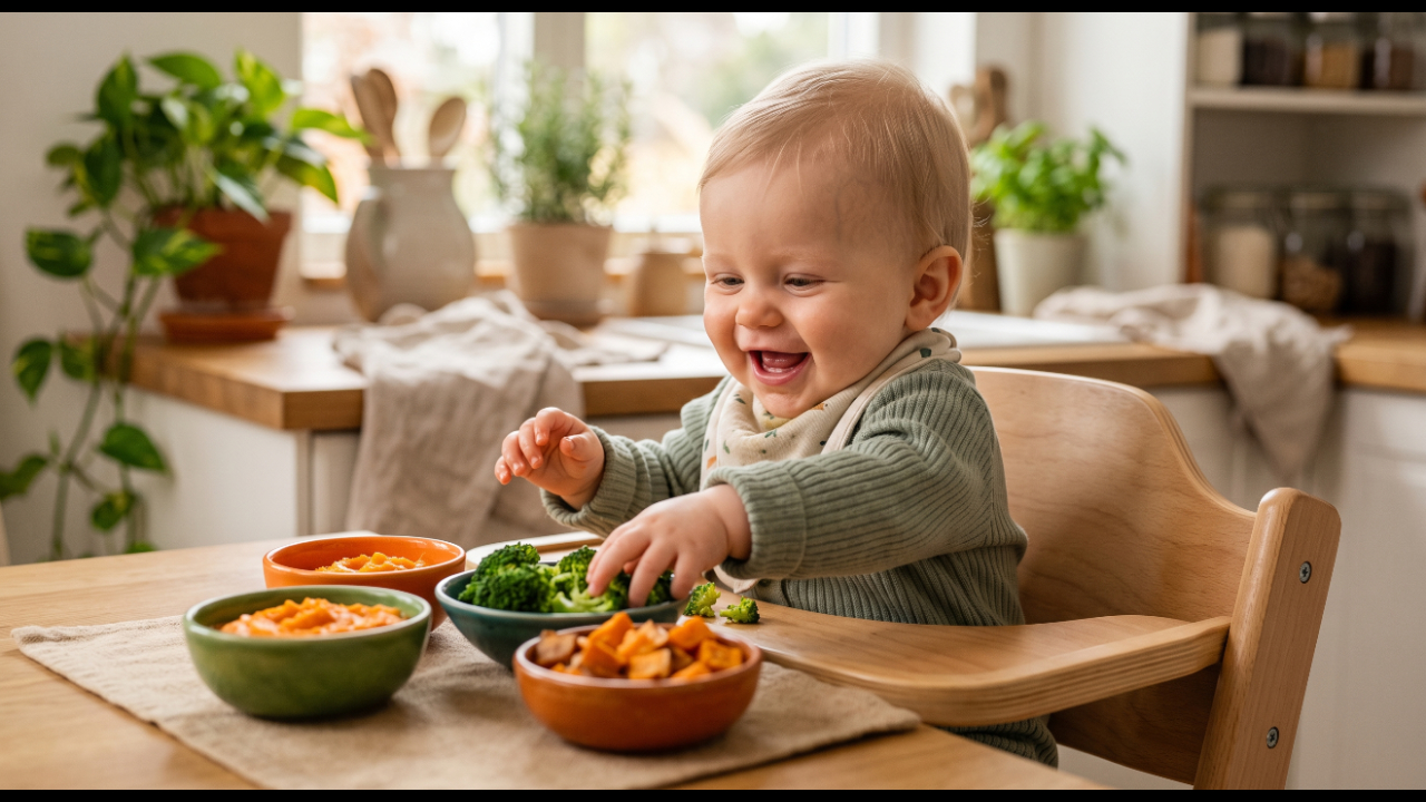Easy & Healthy Baby Food Ideas for Solid Starts (6 to 24 Months) Easy and Healthy Baby Meals bundle with 3 digital recipe ebooks for babies from 6 to 24 months